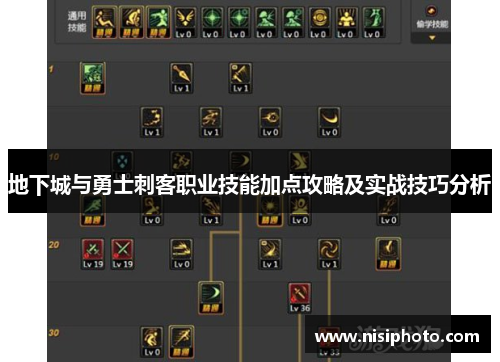 地下城与勇士刺客职业技能加点攻略及实战技巧分析